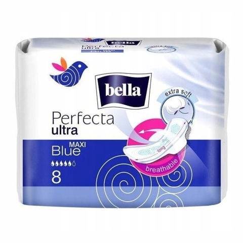 Прокладки BELLA Perfecta Ultra Maxi Blue 8 шт ПОЛЬША