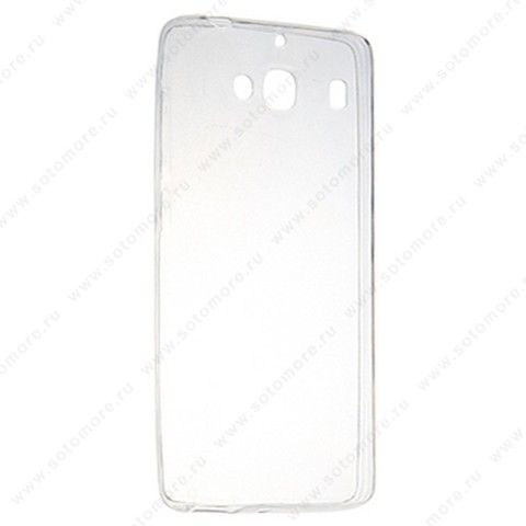 Накладка силиконовая ультра-тонкая для Xiaomi Redmi 2 прозрачная