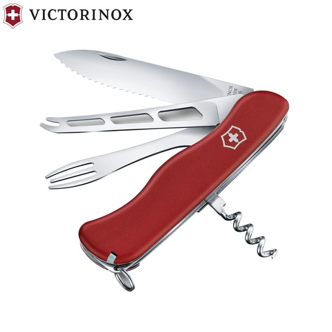 Нож складной Victorinox Cheese Master, 111 mm, 8 функций, Red (0.8313.W)