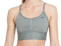 Бюстгальтер спортивный Nike Dri-Fit Indy LL Bra W - grey/pure/black