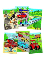 Многоразовая раскраска Транспорт GALT