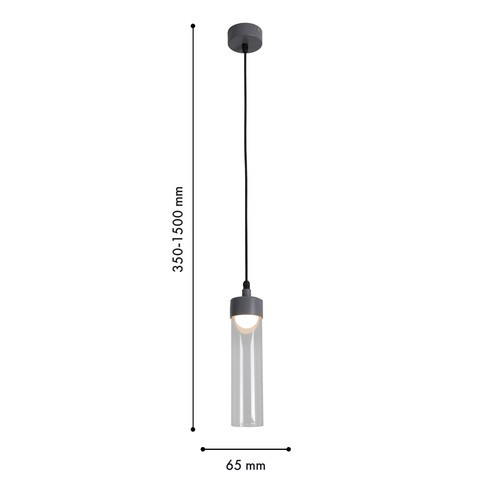 Уличный подвесной светодиодный светильник Favourite Pixar 4703-1P