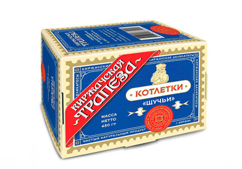 Котлеты щучьи "Киржачская трапеза", 450г