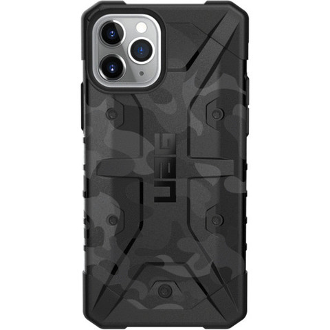 Чехол Uag Pathfinder SE Camo для iPhone 11 Pro черный камуфляж (Midnight Camo)