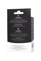 Черная анальная вибровтулка Cordis S - 10,5 см. - 