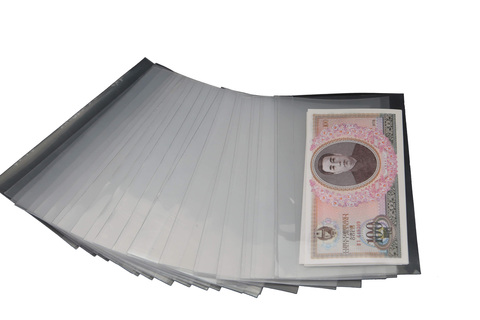 Холдер для банкнот повышенной прочности с жёстким зажимом сверху