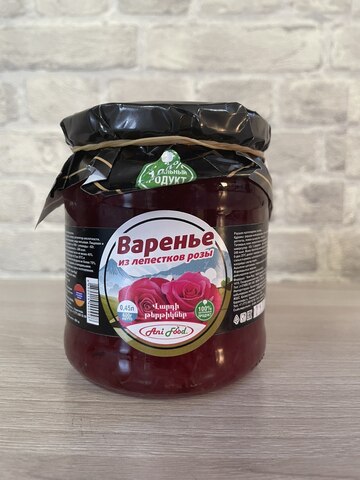 Варенье из лепестков розы