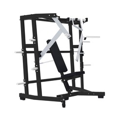 Независимый жим от груди широким хватом DHZ SMR-2014Z