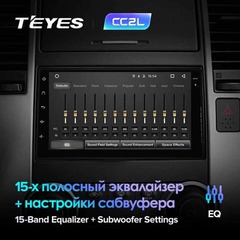 Магнитола Teyes 2DIN Android 10 2/32GB IPS DSP AHD модель CC2L-2/32GB