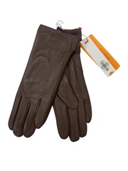 Перчатки. Женские. Материал верха: Кожаные. Подклад: плюш-флис.В упаковке 5 шт.