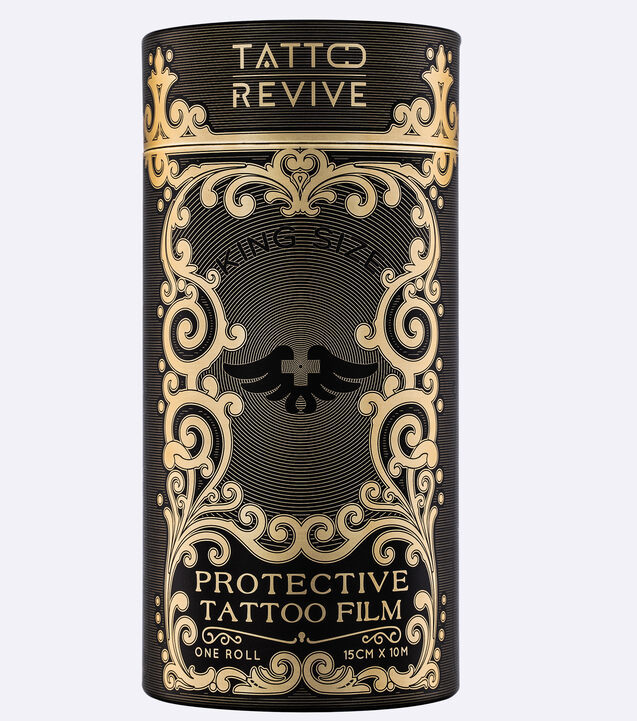 ЗАЩИТНАЯ ПЛЕНКА ДЛЯ ТАТУИРОВКИ, 10М X 15СМ PROTECTIVE TATTOO FILM Tattoo Revive