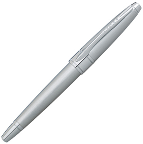 Ручка-роллер Cross Cross Apogee, Brushed Chrome CT (AT0125-18)