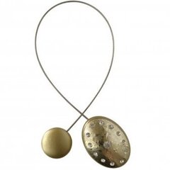 Подхват для штор  Квадрат 4×4см цвет  кофейный