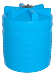 Ёмкость ЭВЛ 2000 л. голубая Ирпласт 2000 л. вертикальный (1400x1400x1560см;голубой) - арт.560863