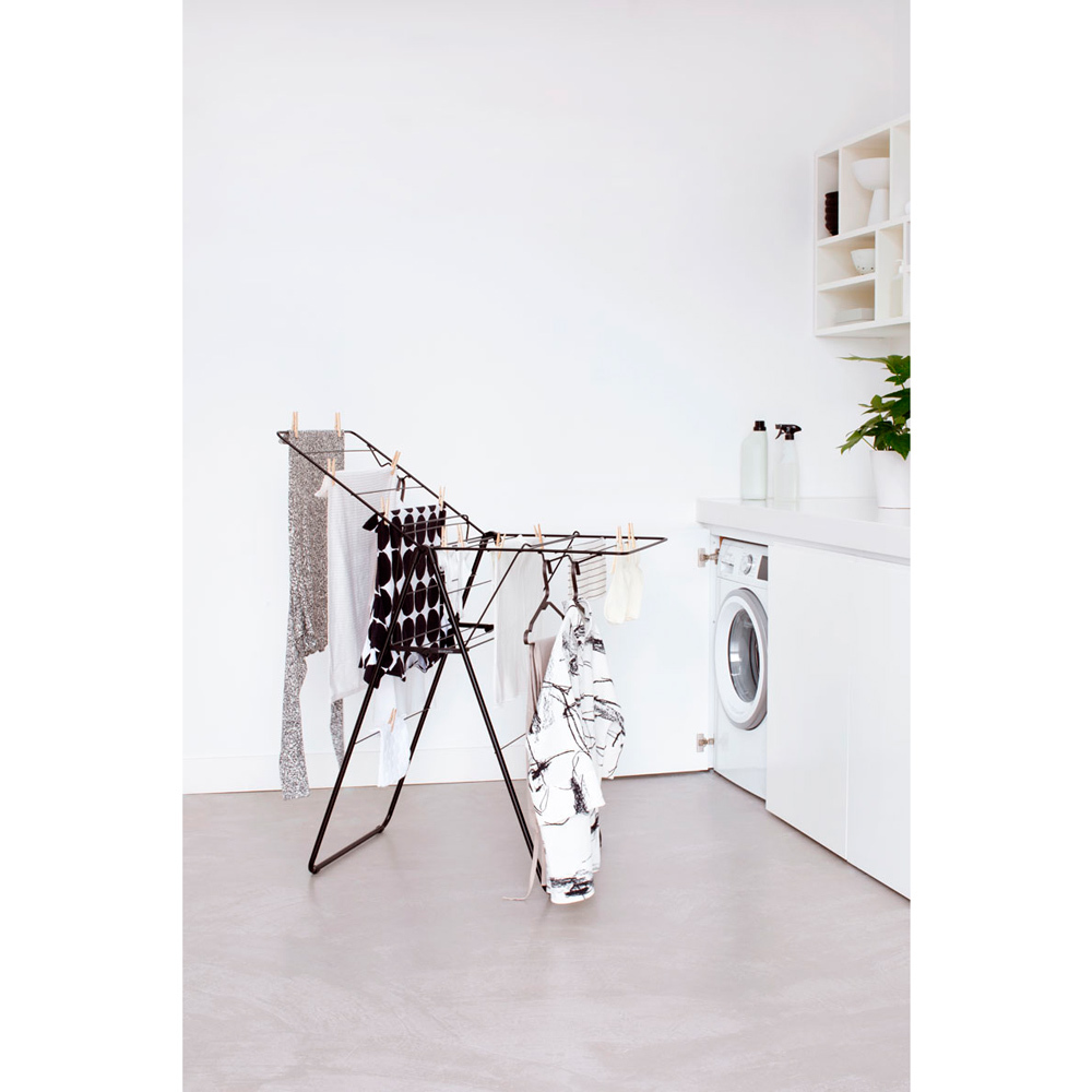 Сушилка напольная HangOn (15 м навески), Черный матовый, арт. 403347 - фото 6