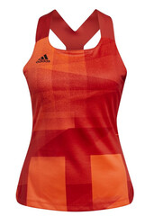 Топ теннисный Adidas Y-Tank TK PB HR W - solar red/black