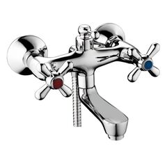 Hansen Смеситель для душа, двухвентильный, короткий излив H30013, хром