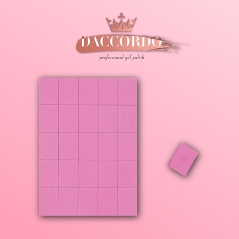 Набор одноразовых бафов для ногтей D'accordo professional