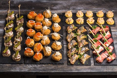 Фуршетный набор «Для друзей», 60 шт.