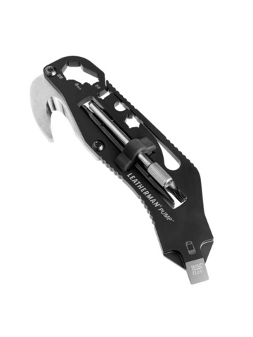 Мультитул Leatherman Pump Black, 6 функций (831802)