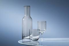 Набор из 2 бокалов для воды и вина «Hint», 400 мл серый, фото 3
