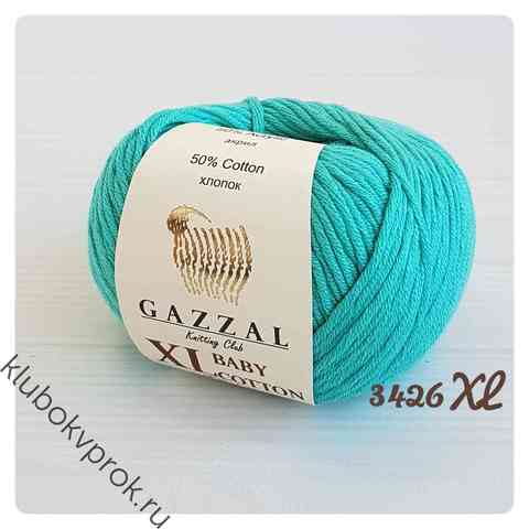 GAZZAL BABY COTTON XL 3426XL, Бирюзовый