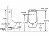 SantiLine SL-6002 Писсуар сенсорный