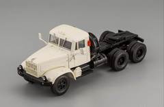 KRAZ-258B1 truck tractor 1987-1993 white 1:43 Nash Avtoprom