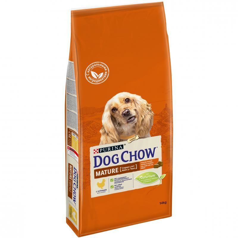Purina Dog Chow Сухой корм для собак старше 5 лет, Purina Dog Chow Mature Adult, с курицей 12364489.jpg