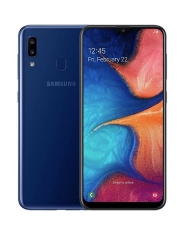 Смартфон Samsung Galaxy A20 синий (SM-A205FZBVSER)