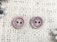 Пуговицы костюмные, d 1,1 см, 2 прокола