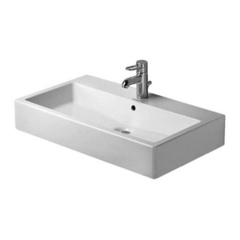 Duravit Vero Раковина  для мебели, без перелива, с 3 отврстиями под смес., 700x470мм, Цвет: Белый 454700044 фото