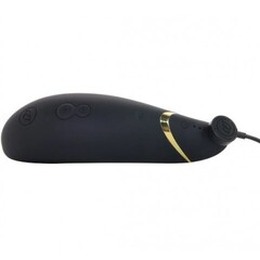 Бесконтактный клиторальный стимулятор Womanizer Premium черный/золотой