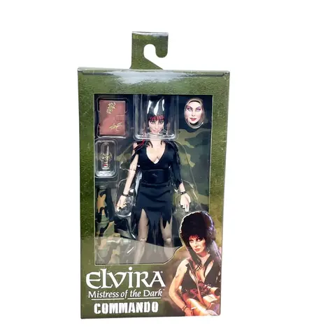 Фигурка Эльвира Коммандос Повелительница Тьмы Neca