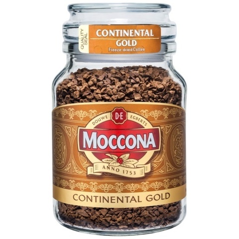 купить Кофе растворимый Moccona Continental Gold, 190 г стеклянная банка (Моккона)