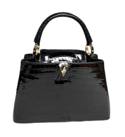 Сумка Louis Vuitton Capucines BB женская черный