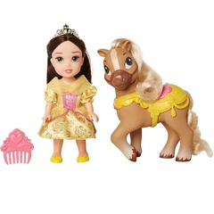 Дисней Красавица и Чудовище изящная Белль и пони