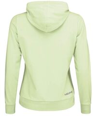 Женская теннисная куртка Head Club Rosie Hoodie - light green/turquoise
