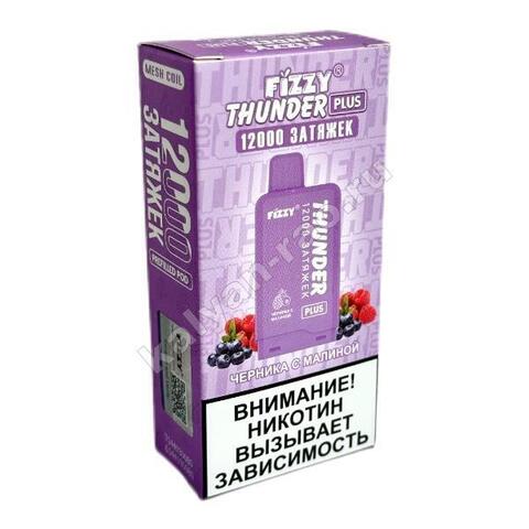 Картридж Fizzy Thunder Plus 12000 затяжек - Черника Малина