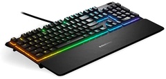 Клавиатура SteelSeries Apex 3 US 64795 черный