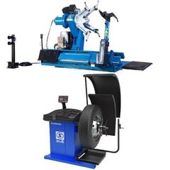 Шиномонтажный стенд +Грузовой балансировочный станок TRUCKER STANDARD СИВИК СБМП-200 Комплект TS-56D