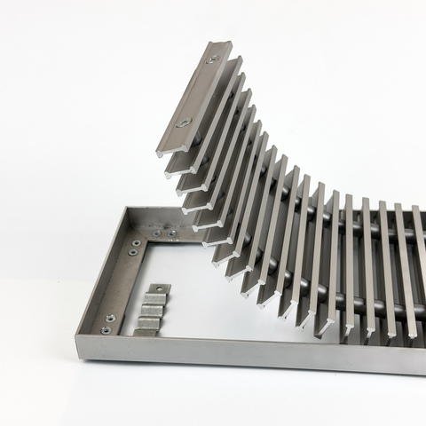 Напольная рулонная решетка Арктос РНР 2 800*200 А1