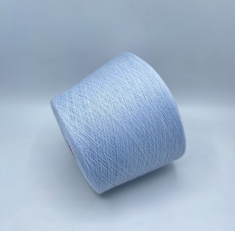 Biagioli Modesto (пр.Италия), 2/28 1400м/100 гр.100% Кашемир, цвет- Нежно-голубой меланж(755), арт.36075