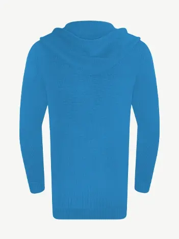 Кардиган с капюшоном из шелка