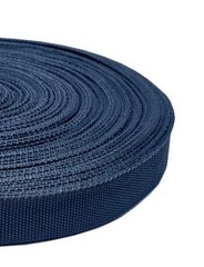 Лента окантовочная (стропа) 7,5 гр/м, ш. 22 мм, т.синий