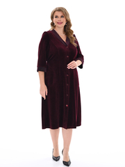 4067 Халат на пуговицах