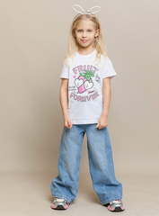 014_БК24 Футболка кор.рукав д/д, белый