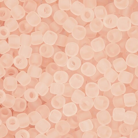 Японский бисер TOHO Round 8/0 (№11F), прозрачный матовый