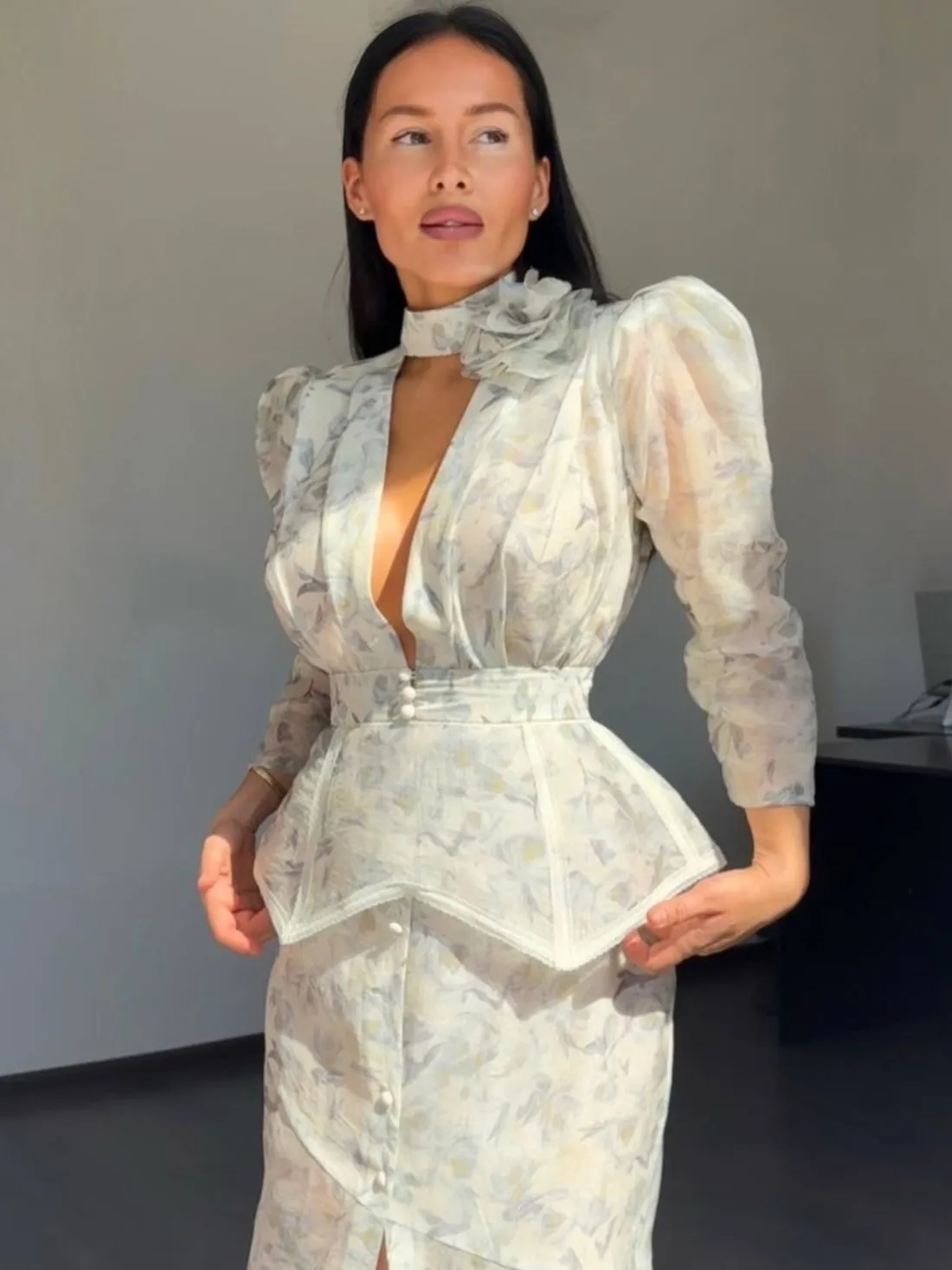 Платье Пятый элемент, Зеленый