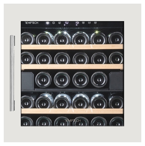 Винный шкаф Temptech Oslo OZ60DW двухзонный белый